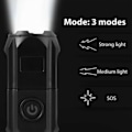Pikkukuva 3 / 4: Ladattava LED-taskulamppu, Super Bright Torch, Zoomable-taskulamppu