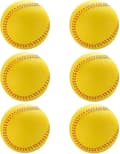 6-pack träningsbasebollar i skumgummi för barn och tonåringar