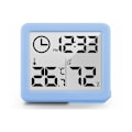 Miniatyrbild 3 av 3: Termometer för inomhusbruk Termometer Hygrometer Digital LCD C/F Temperatur Hygrometer Väckarklocka, Blå