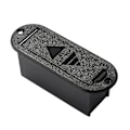Miniatyrbilde 1 av 2: 9v batteribeskyttelse for profesjonell gitarbass pickup (svart)