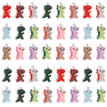Miniatyrbilde 1 av 2: 50 stk Dinosaur Charms Resin Smykkefremstilling Funn Anheng Dinosaur Ornamenter