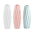 Miniatyrbilde 3 av 3: 1 stk. Nordisk stil vase moderne kreativ enkel vase dekorasjon blomsterbeholder skrivebordsdekorasjon rosa (5,5X5,5 cm, rosa)
