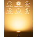 Miniatyrbild 2 av 5: Gu10 LED-lampor, Varmvitt 3000k, 5w 345lm, 50w Halogen Spotpght Lampekvivalent, Energisparande Gu10 LED-lampor, 100 Bred Stråle, Icke-Dimbar, Pack