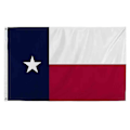 Pikkukuva 1 / 3: Texasin osavaltion lippu 3x5 jalkaa Kirjailtu ulkokäyttöön Raskaat liput Kestävät