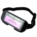 Pikkukuva 3 / 5: Automaattinen tummennus hitsauskypärä Kestävä automaattinen valonvaihto Anti- Eyes Shied Goggle Lasit Maskit（Musta）