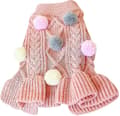 Pet Dog Clothes Winter Knitted