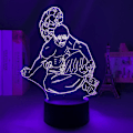 Miniatyrbillede 1 af 5: Manga LED-lys Jujutsu Kaisen Toji Fushiguro til soveværelsesindretning Natlys Jujutsu Kaisen Gave Akryl Anime 3d Lampe Værelsesindretning