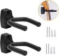 2-pack Premium Väggfäste för Gitarr, Ukulele Stativ med Skruvar