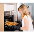 Miniatyrbild 5 av 5: Ugnsvantar med silikontexturerad yta, flexibelt grepp för matlagning, bakning, grillning (1 par)