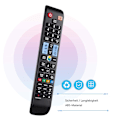 Miniatyrbild 4 av 6: Samsung Smart TV Universell Fjärrkontroll, Robust Konstruktion i ABS-material för LCD LED TV, Långt Sändningsavstånd, Ingen Programmering Krävs, Snabb