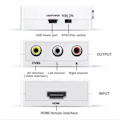 Miniatyrbild 4 av 5: Högkvalitativt Chip Inuti HDMI till RCA-omvandlare, Upplev Sömlös Plug & Play-underhållning Med Avancerad Signalbehandling, Perfekt För Resenärer