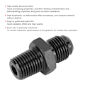 Miniatyrbillede 9 af 9: AN6-1/4 NPT Aluminium Gearkasse Fitting Kølevæske Lige Adapter Tilbehør