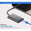 Miniatyrbillede 2 af 5: Type-c dockingstation 11 i en multi-i-en USB-hub