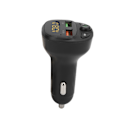 Miniatyrbillede 5 af 10: Bil Dual USB FM Transmitter Bluetooth 5.0 QC3.0 LED Display Trådløs Håndfri Stemmepåmindelse 12‑24V