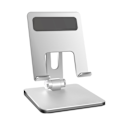 Miniatyrbillede 2 af 10: Tablet Holder Aluminiumlegering Anti-skrid Sammenklappelig Bærbar Stærk Bæreevne til Hjemmekontor Skrivebord