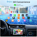 Pikkukuva 3 / 6: Langaton CarPlay -sovitin Apple CarPlaylle, helppo päivittää langallinen CarPlay langattomaksi, välitön yhteys, supermini Car Play -dongle iPhonelle