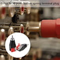 Miniatyrbild 7 av 8: Enkel Installation, Ren Koppar Phono RCA Hane Kontakt Till AV Skruvterminal, Fjäderpress Balun, Industriell Design För Lång Livslängd Och