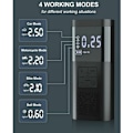 Miniatyrbild 2 av 5: Däckpump med digital display: Portabel luftkompressor, 6000mAh batteri, snabb uppblåsning, automatisk avstängning, mångsidiga lägen