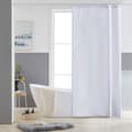 Duschdraperi 180 x 180 cm, vit, förtjockad polyester vattentät