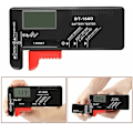 Miniatyrbild 3 av 5: Mångsidig Batterikontroll, Universal Digital Spänningsläsare För Hushållsbatterier, Lättläst Display, Inget Internt Batteri Behövs, Lämplig För