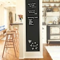 Miniatyrbild 5 av 8: Återanvändbara Tavla Stickers, Svarta Tavlan Väggdekal Giftfri Hållbar Vinyl För Kreativ Design, Lätt Att Installera Rutnät På Baksidan,