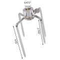 Miniatyrbilde 2 av 5: 2 stk Grill Rotisserie Grill Gaffel Tilbehør Mat Grade