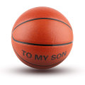 Miniatyrbillede 3 af 5: Graveret udendørs basketball gave, personlig 29,5\" basketball