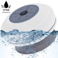 Pikkukuva 1 / 5: Vedenkestävä Bluetooth LED -suihkukaiutin FM-radio, valkoinen
