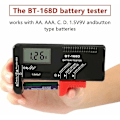 Miniatyrbild 2 av 5: Mångsidig Batterikontroll, Universal Digital Spänningsläsare För Hushållsbatterier, Lättläst Display, Inget Internt Batteri Behövs, Lämplig För