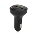 Miniatyrbilde 10 av 10: Bil Dual USB FM-sender Bluetooth 5.0 QC3.0 LED-skjerm Trådløs Håndfri Stemmepåminnelse 12‑24V