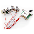 Miniatyrbild 3 av 5: Elektrisk Gitarr Förkopplad Kabelsats, Volymkontroll och Tonkontroll för Sömlös Integration i Din Gitarr av Strat-modell