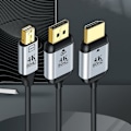 Miniatyrbild 4 av 4: Oöverträffad mångsidighet, speglad utökad skärm för anpassningsbar visning, USB-C till Mini DisplayPort-adapter för professionella presentationer (Designad