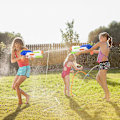 Miniatyrbild 3 av 8: Rusta dig för sommarkrig, Super Stealth Water Blaster-leksak erbjuder oavbrutet nöje, högkapacitetsbehållare för förlängd lek, läckagesäker design håller