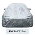 Miniatyrbild 5 av 5: Polyester Taffeta Bilöverdrag, Vindtät Design För Att Skydda Din Sedan Från Väder och Vind, Universell Passform För Enkel Användning, Reptålig, Vinyl Med Bomull