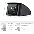 Miniatyrbild 4 av 5: Smart HUD-display för fordon med Plug and Play-funktion, 2,2\" Full HD TFT LCD-skärm för alla bilmodeller, GPS-navigeringskompass &amp; Acceleration