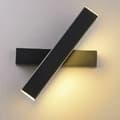 1 st Varmvit LED Vägglampa Inomhus 12W Modern Väggbelysning Alm