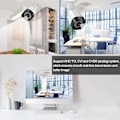 Miniatyrbild 8 av 8: 4-i-1 Kompatibel Analog CCTV-kamera Erbjuder Högupplöst Övervakning, Metallhölje För Väderbeständig Utomhus- och Inomhusbruk