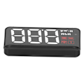 Miniatyrbild 4 av 8: Adaptiv Ljusstyrka Högupplöst Display, Felalarms Head-Up Display För Bilar Med OBD2-gränssnitt, Inkluderar Multifunktionsmätare, Körpåminnelse