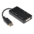 Miniatyrbild 3 av 7: HDMI-adapter, DisplayPort till HDMI VGA DVI-omvandlare, lätt och bärbar med optimal signalöverföring