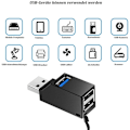 Miniatyrbild 7 av 7: Usb-hubb för effektiv dataöverföring, anslutning av flera enheter Plug and Play med höghastighetsöverföring Usb 3.0 för bärbar dator, Macbook, Surface