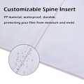 Miniatyrbild 3 av 5: Presentationsbok för förvaring, portföljpresentationsmappar med robust PP-material, konstverksskydd för projektpresentationer