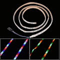 Miniatyrbild 6 av 8: Eleganta USB LED-strip-lampor för din inomhus-oas, mycket flexibla RGB LED-strips med färgskiftande magi, energibesparande vattentät funktion för A
