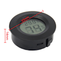 Miniatyrbillede 4 af 5: 2-pak Mini Hygrometer Termometer Digital Lcd-skærm