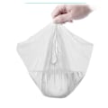 Miniatyrbillede 1 af 6: Bærbare Mini Affaldsposer, Høj-kvalitets Plastik Snøredesign, Lækagesikre Engangsforinger til Rejser Universelt Trænings Toiletsæde, Multiformål