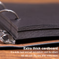 Miniatyrbillede 4 af 7: Scrapbog Album, Style 2 brun