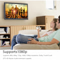 Miniatyrbild 2 av 5: Anpassningsbar Digital Hub, Högupplöst HDMI till RCA Adapterkabel för Sömlös Signalöverföring, Plug and Play Guldpläterade Kontakter Säkerställer Stabilitet