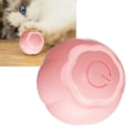 Miniatyrbild 6 av 8: LED-lampor Interaktiv Kattleksaksboll, Sakura Rosa Automatisk Rörlig Leksak Förbättrar Katters Immunförsvar Genom Träning, Intelligent Hinderundvikande