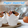 Miniatyrbilde 6 av 7: 200 stk tulipan cupcake liners for baking cups tulipan muffins liners, cupcake wrapper