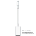Miniatyrbild 3 av 5: USB 2.0 Typ A Hona Adapter OTG-kabel, Höghastighetsdataöverföring Från 3,5 mm Hane Ljudkontakt Till USB-port, Guldpläterad Teknik Säkerställer Stabilitet