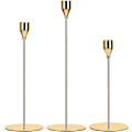 Miniatyrbild 1 av 7: Robust metallkonstruktion, dekorativ ljusstake, bröllopsdekoration, elegant design, utsökt presentidé, bordsdekoration, passar
